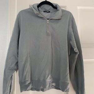 3 quarter zip pull over